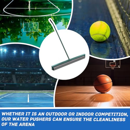 Suclain 36 Inch Tennis Court Squeegee PVA Foam Sponge Roller Lightweight Removes Water Quickly Clear Floors Tool for Tennis Basketball Sports Courts Garages - color: Gray