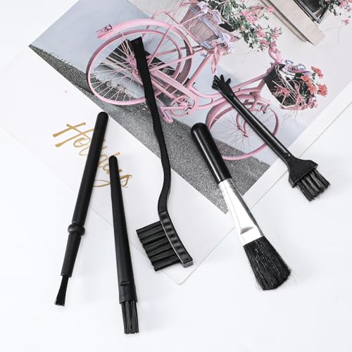 8 Pcs Anti Static Electronic Dust Cleaning Brushes Mini Keyboard Cleaning Brushes Kit Anti Static Brush for Laptop Computer Keyboard Motherboard Camera Small Space Car Lab