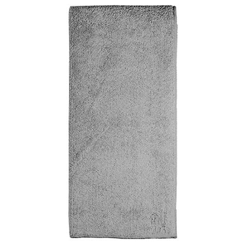 MÜkitchen Premium Microfiber Dish Towel | Non-Abrasive Kitchen Dish Towel for Cleaning and Drying Cook Sets | Machine Washable and Reusable (Nickel, 16" x 24" Dishtowel)