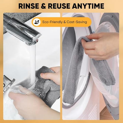 Retractable Gap Dust Cleaner Cleaning Tools with 2 Microfiber Dusting Cloths, Flat Duster Withextension Pole, Used for Cleaning Sofas, Sofa Beds, and Under Furniture (1 Dust Removal Cloth) - color: 1 Dust Removal Cloth