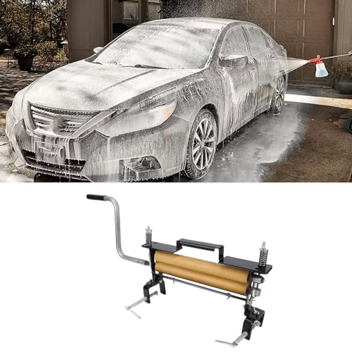 Heavy Duty Laundry, Clothes Wringer, Removes 95% of Water, Portable Washer for Camping, Car Washing, RV Travel