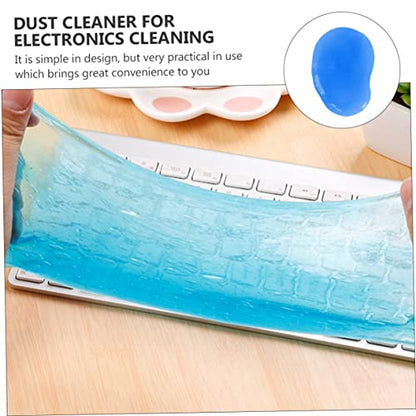 DOITOOL 20pcs Keyboard Cleaning Gel Versatile Dust Remover for and Automotive Detailing Reusable Electronics Gel for Dust Removal