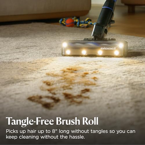 Bissell PowerClean FurFinder 200W Self-Standing Cordless Vacuum w/Tangle Free Brush Roll, Strong Suction, Removeable Battery, Wall Mount, Upholstery Tool & Bright Headlights - style: PowerClean FurFinder
