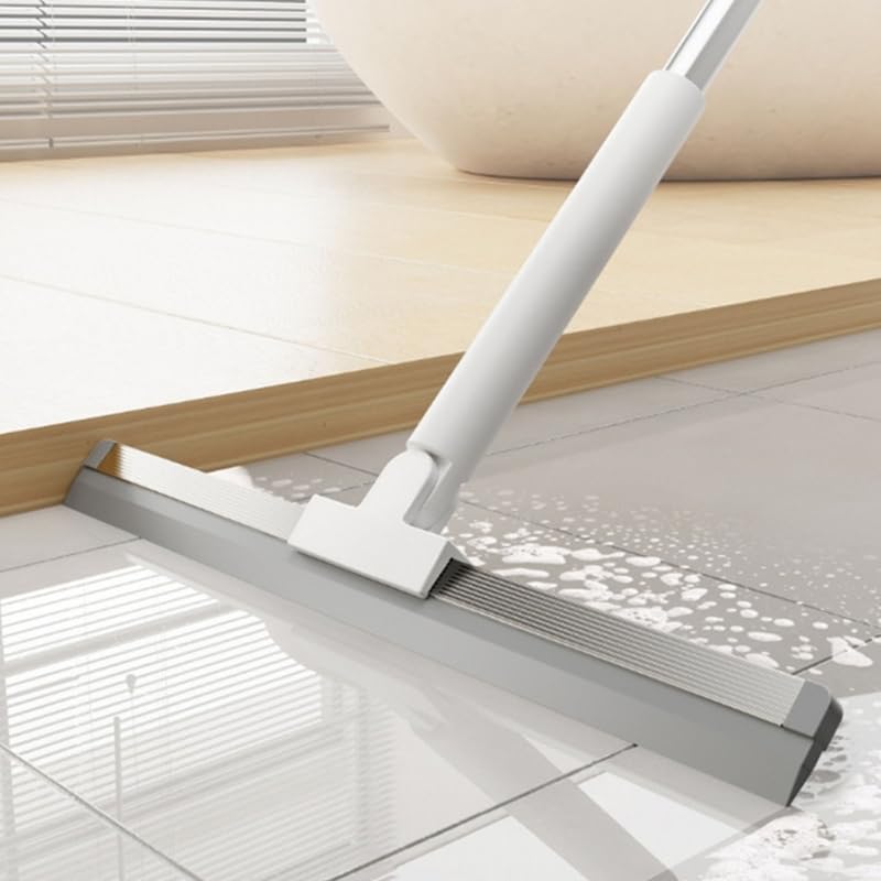 Magic Broom, Multifunction Rubber Squeegee Broom for Floor, Silicone Broom for Glass Cleaning, Magic Broom Sweeper Easy Dry for Living Room, Kitchen, Bathroom