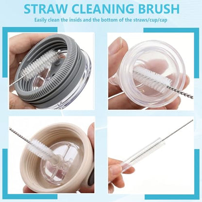 15PCS Crevice Cleaning Brush Grout Brush, Straw Cleaner Brush, Hard Bristle Cleaning Supplies for Bathroom, Kitchen, Window Sill, Tile Corners & Household Deep Cleaning