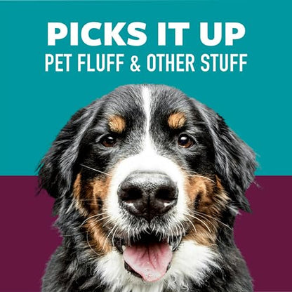 Scotch-Brite Pet Hair Pickup Extra Sticky Lint Roller, Designed for Removing Fur + Fluff on Couches, Clothes, Dog and Cat Beds, & More, 1 Pack, 70 Easy-Tear Adhesive Sheets Total