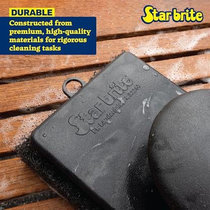 STAR BRITE Scrubber/Coarse (Black) (040020P) - size: One Size, style: Course (Black)
