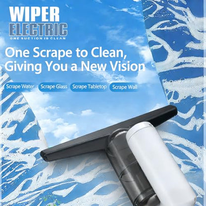 High Efficiency 500ml Water Absorption Window Vacuum Electric Machine for Fast Drying Glass and Window Home Appliance - color: White