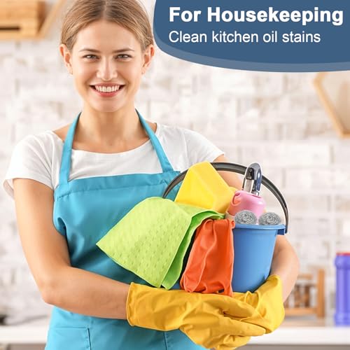 100 Pieces Stainless Steel Scrubber Bulk, 18G Heavy Duty Metal Scouring Pad for Kitchen, Bathroom, Oven, Grill, Pot, Pan Cleaning - Rust Resistant & Reusable