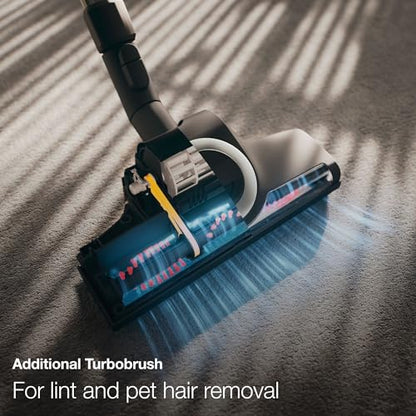 Miele Blizzard CX1 Turbo Team Bagless Canister Vacuum, Tech Blue - Portable, Household - color: Tech Blue, style: Turbo