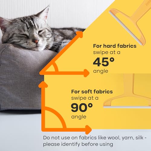 Pro Pet Hair Removal Tool – Dog & Cat Hair Scraper for Carpet, Couch, and Car – Reusable Carpet Hair Removal Tool & Fur Scraper for Upholstery, Rugs, Furniture, and Car Interiors - color: Pro