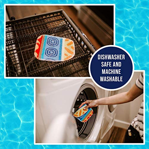 Scratchless Cleaning Pad (2 Pack) for Cleaning Kitchen, Bathroom and Household | Great for Non-Stick Cookware | Reusable | Long-Lasting | Environmentally Friendly