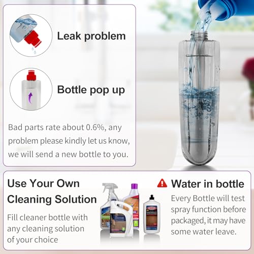 Microfiber Hardwood Floor Spray Mop with 3 Pads & Refillable Bottle | 400+ML refillable bottle, 360° swivel head, wet mopping & dry sweeping for hardwood, tile, laminate and sealed wood floors. - color: Pure Purple