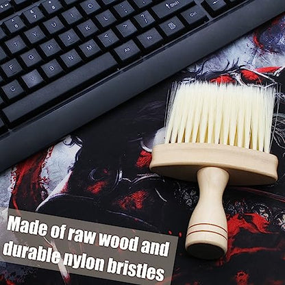 Keyboard Cleaning Brush Anti-Static Wooden Laptop PC Keyboard Cleaner Narrow Area Dust Cleaning Tools