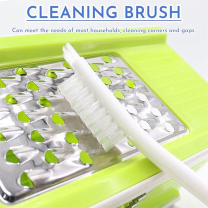 4 PCS Air Fryer Cleaner Brushes, Small Brushes for Cleaning with Nylon Bristle for Waffle Maker, Toaster Oven, Kitchen Appliances, Vegetable Fruit Wash Brush