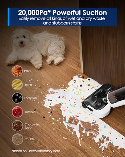 Tineco Floor One Switch S6 Stretch Breeze Wet Dry Vacuum Cleaners, Floor Cleaner Mop 2-in-1 Cordless Vacuum for Multi-Surface, 20kPa Suction, Anti-Tangle Design, Flashdry Self-Cleaning, 180° Lay-Flat - style: Floor One Switch S6 Stretch Breeze
