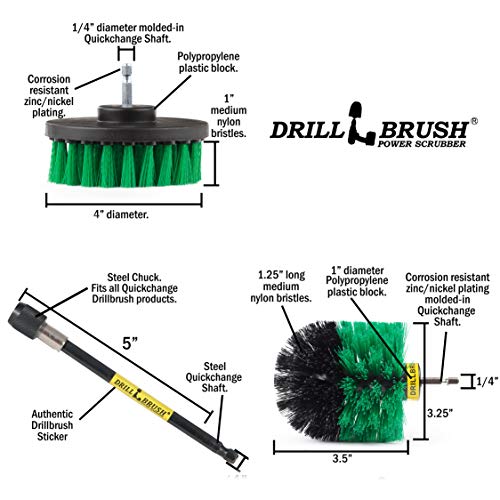 Kitchen Cleaning Supplies - Pots and Pans Cleaning Kit - Cast Iron Skillet Scrub Brushes - Deep Cleaning Kitchen Tools - Kitchen Sink Cleaning Brush - Air Fryer Scrubber Brush - Refrigerator Cleaner - color: Green