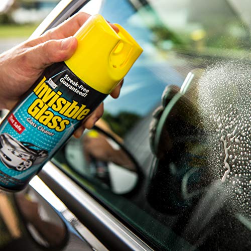 Invisible Glass 91163-3PK Premium Aerosol Glass Cleaner Spray for Car Windshields and Windows, Automotive and Home Window Cleaner, Streak-Free, Ammonia-Free, Tint-Safe – 15 oz (Pack of 3) - size: 15 Ounce (Pack of 3)