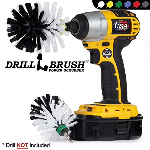 Car Cleaning Supplies - Truck Detail Brush - Wheel Brushes - Car Tire Cleaner - Truck Toolbox Scrubber - Windshield Glass Cleaner Brush - Home Leather Cleaning Tool - Carpet and Upholstery Scrubbing - color: White