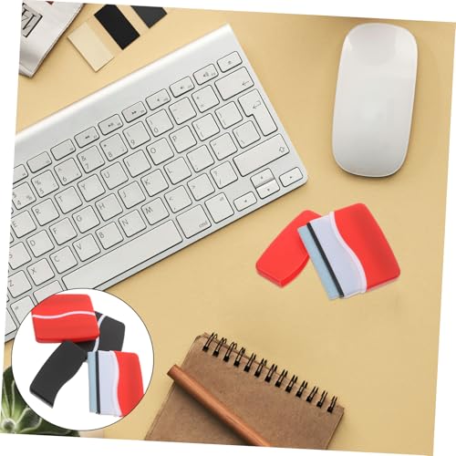 ORFOFE 3pcs Multi-Function Keyboard Brush Set Dual Head Phone Computer Screen Portable Electronics Cleaning Brush for Laptop Keyboard Phone for Home Travel