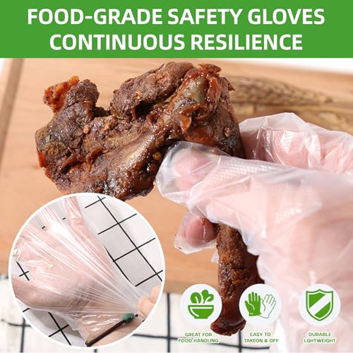 Disposable Plastic Gloves Food Handling Service Gloves Disposable For Cooking - style: 1000pcs