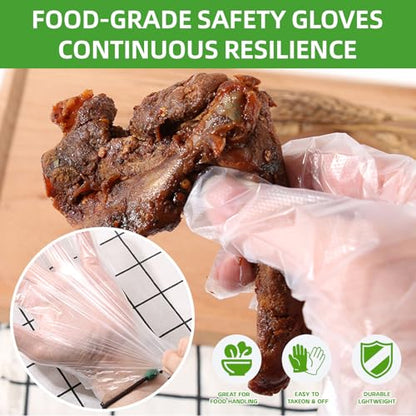 Disposable Plastic Gloves Food Handling Service Gloves Disposable For Cooking - style: 1000pcs