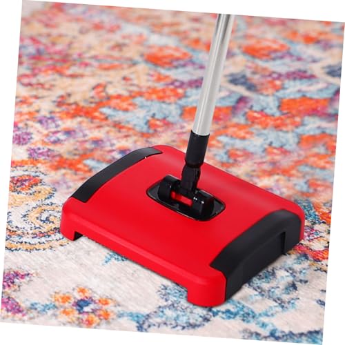 Unomor Multipurpose Hand Push Sweeper Wet Dry Vacuum Carpet Mop Hard Floor Sweeper Rubbish Vacuum Broom for Home Use