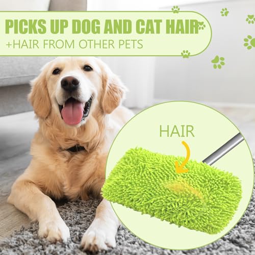 Reusable Mop Pads Refill Compatible with Swiffer Sweeper Mop, Microfiber Wet Mopping Cloths for Floor Cleaning , Ideal for Home Cleaning Washable Floor (4)