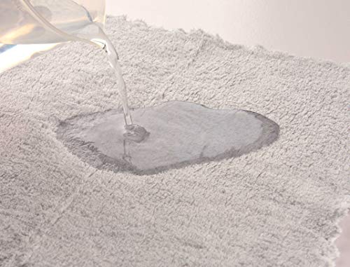 Ultra Soft Edgeless Microfiber Cleaning Towel Pack of 12, All-Purpose Multipurpose Plush 12' x 12' Cleaning Towels, Super Absorbent (Gray) - color: Gray