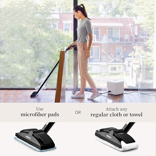 Dupray Neat Steam Cleaner with 17-Piece Kit - Powerful, Chemical-Free Cleaning for Floors, Cars, Tiles, Upholstery, Kitchen, Bathroom Grout, Carpets & More - Kills up to 99.9% of Bacteria & Viruses * - size: 17-piece (Neat Steam Cleaner)