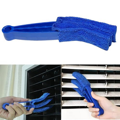 6-Piece Air Conditioner Fin Cleaning Kit HVAC Coil Cleaning Tool Set with Fin Comb Straightener Dual-Sided Microfiber Brushes Deep Cleaning Maintenance for AC Radiator, Vents, Evaporator Coils