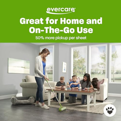 Evercare Pack of 3 All-Purpose Pet Mega Oversized Lint Roller Refills, 50 Sheets Each - size: 50 Count (Pack of 3), style: 3-Pack Mega Lint Rollers (50 Sheets Each)
