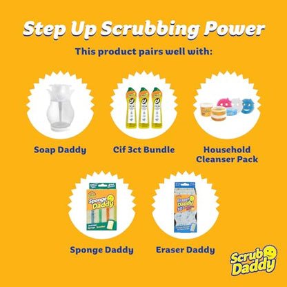 Scrub Daddy 4 Scrub Daddy Sponges & 4 Scrub Mommy Kitchen Sponges - Scratch-Free for Dishes & Multipurpose Cleaning - BPA Free & Made with Polymer Foam - Stain & Odor Resistant (16 Pack) - size: 8 Count (Pack of 2)