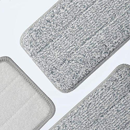 18 inch mop Pads Replacement 6 Pack mop Head Replacement Washable Microfiber Pads - size: 18 IN PADS