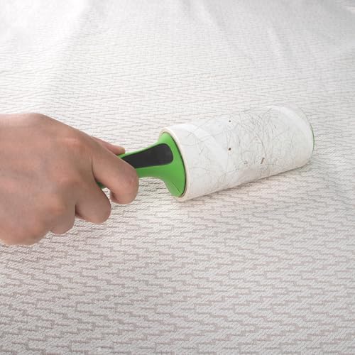 4.6 inch Giant Lint Roller Refills Compatible with Evercare Giant Lint Roller 4.6 inch Pet Hair Remover Roller Refill Extra Sticky 60 Sheets per Roll 5 Pack Total 300 Sheets - size: 4.6 inch