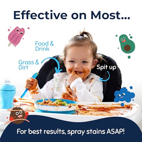 Miss Mouth's Messy Eater Stain Treater - 16oz Refill - Newborn & Baby Essentials - No Dry Cleaning Food, Grease, Coffee Off Laundry, Underwear, Fabric - style: Single (16oz)