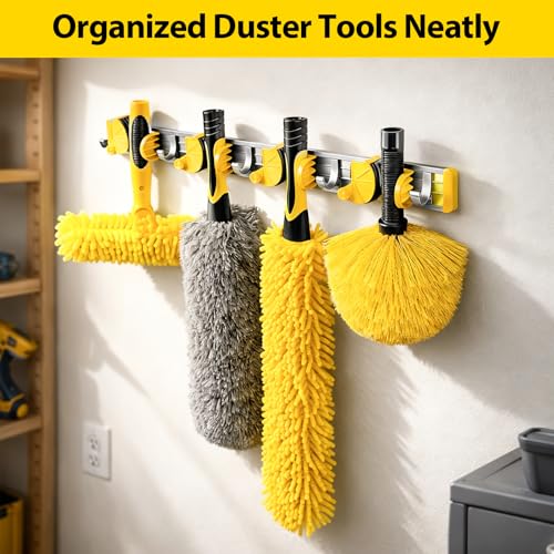 36 Foot High Ceiling Duster Kits with 4.6-30ft Heavy Duty Extension Pole, High Reach Duster for Cleaning,Microfiber Feather Duster,Cobweb Duster,Ceiling Fan Duster,Window Squeegee & Cleaner - size: 30 feet