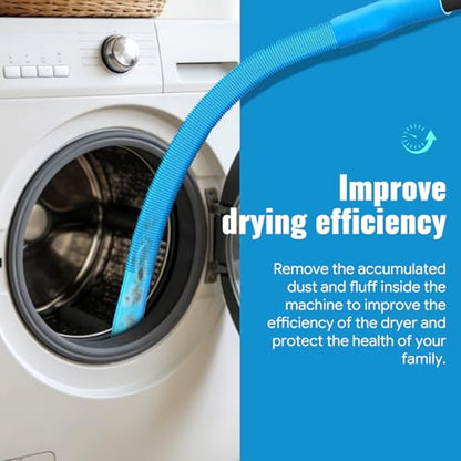 Dryer Lint Vacuum Attachment Compatible with Cordless Vacuum Cleaner, Flexible Dryer Vent Cleaner Kit Lint Dryer Lint Brush and Vacuum Hose Attachment with Universal Connector, Quickly Lint Remover - style: 【Universal model】Dryer Vent Cleaner Kit