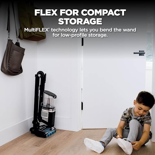 Shark Vertex Pro Cordless Stick Vaccum | Lightweight 2-in-1 Vacuum with Removeable Handheld, DuoClean Powerfins, HEPA, IQ Display & Self Cleaning Brushroll | 120-Min Runtime | Black/Silver | IZ682H - style: Vertex FlexPro w/ PowerDisplay(120 min)
