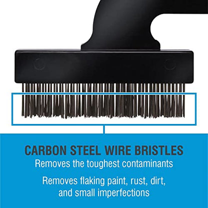Spyder 400002 Wire Brush Reciprocating Saw Attachment - style: Carbon Steel Blister Pack