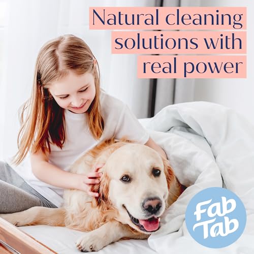 Fab Tab Viscose Made from Bamboo Cleaning Cloths Ultra Absorbent, Reusable Kitchen Cloths, Quick Drying, Non-Scratch, Includes Coconut Sponge, Multicolor, 7-Pack - size: Large