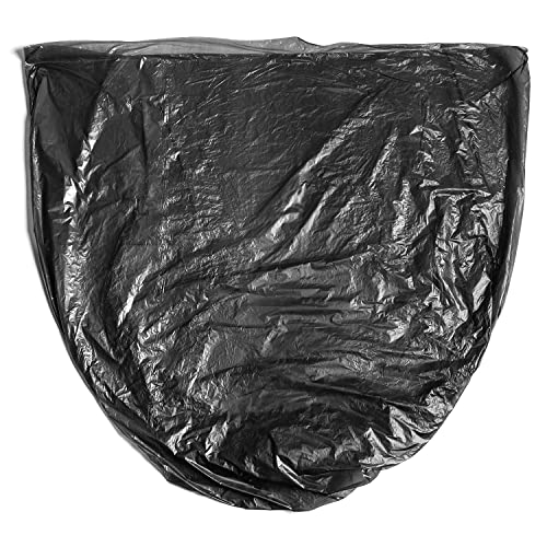 Aluf Plastics 33 Gallon Black Trash Bags (250 Count) - 33" x 40" - 16 Micron Equivalent High Density Value Garbage Bags for Bathroom, Office,Municipal(1 Pallet of 70 Cases, 17500 Bags Total) - color: Black, style: 33 Gal, 16 Micron Equiv, 17,500 Count