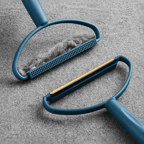5pcs Pet Hair Brush Double Sided Fabric Scraper Year Round Tool