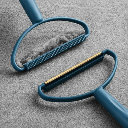 5pcs Pet Hair Brush Double Sided Fabric Scraper Year Round Tool