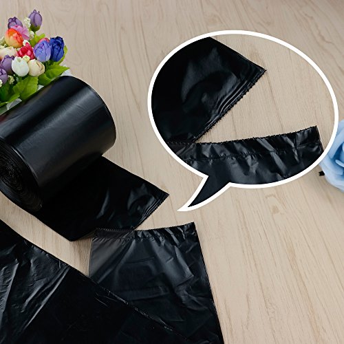 Black 3 Gallon Small Trash Bag, Trash Can Liners, 180 Counts - size: 180 Count (Pack of 1)