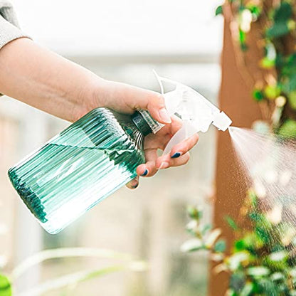 Plants Misting Bottle Wear Resistant Widely Application 500ml Large Capacity Plants Misting Bottle for Gardening Green - color: Green