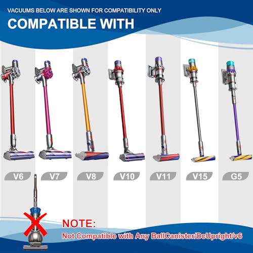 Flexible Extension Hose Attachment Compatible for Dyson - Compatible with V15 V11 V10 V8 V7 Outsize Absolute Motorhead Trigger Cordless Vacuum Cleaner Accessories Gadgets - style: 【V7V8-V15】Extension Hose