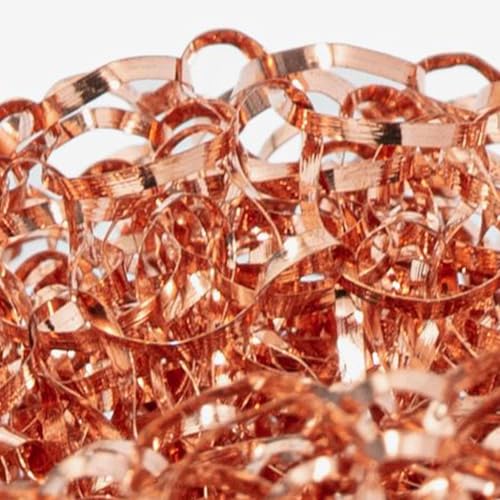 Dishwashing Brush | Dish Cleaning Brush Kitchen Scrub Pads | 2 Pieces Copper Wire Pot Scrubbers Cleaning Supplies, Dishwashing Sponge for Pots Pans Sink Grill Oven Bathroom