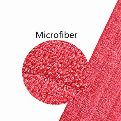 Colorsheng Microfiber Mop Replacement Heads for Wet/Dry Mops Floor Cleaning Pad Fit All Spray Mop (5 Pack)
