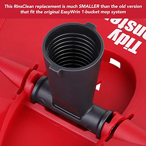 4.5inch Mop Replacement Base Part for O-Ceda RinseClean Spin Mop, Mop Head Cover, Plastic Mop Base Case Disc (Small mop Base) - color: Rinseclean Base